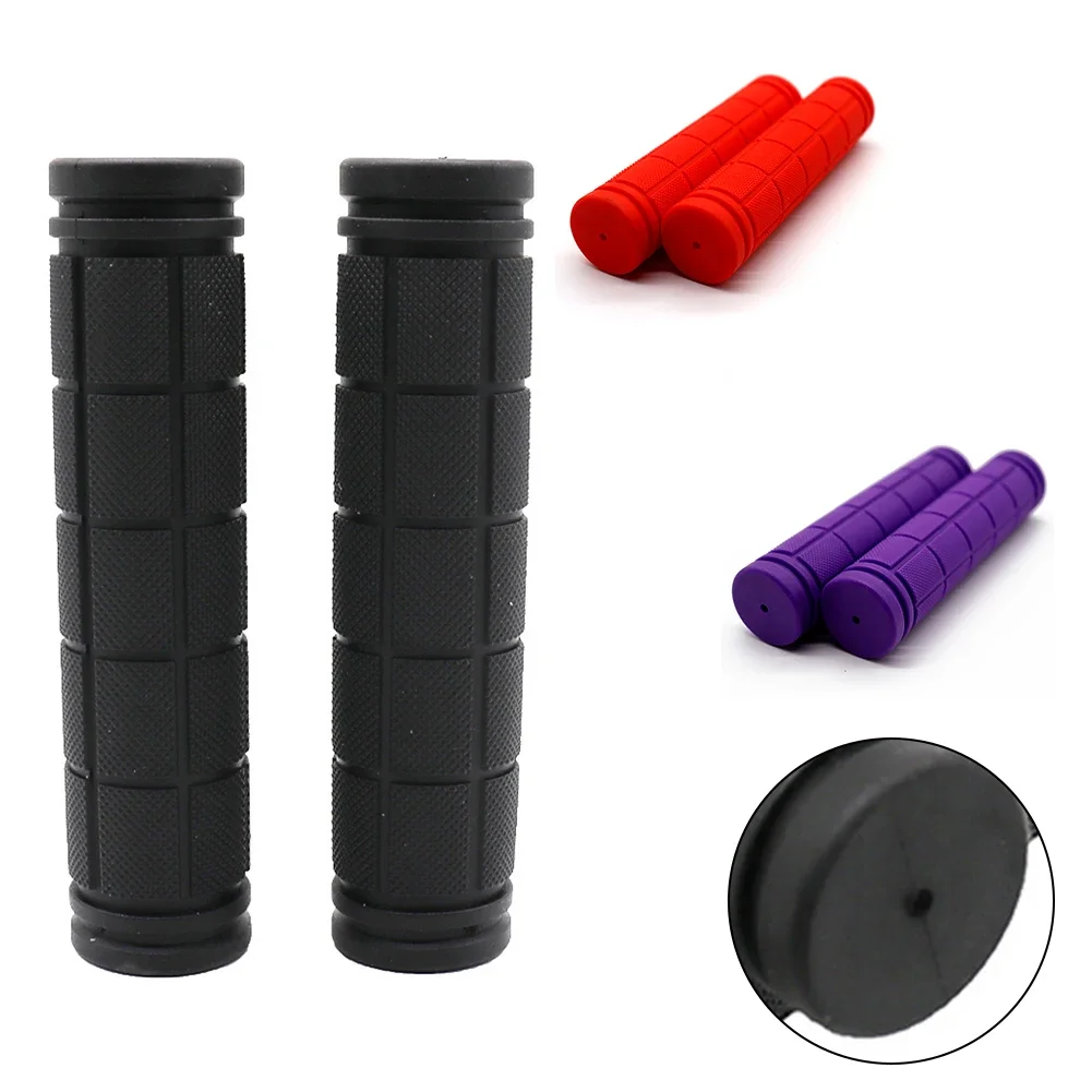 2PCS Bike Handle Handlebar 22mm Anti Slip Rubber Grip Accessories For Sport Bikes Motorcycle Accessories bicycle handlebar grips,bicycle accessories,bicycle handlebar