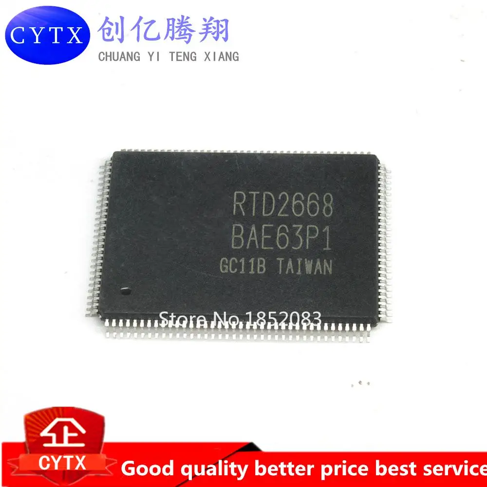 1pcs Rtd2668 Rtd2662 Rtd2660 Rtd2660h Qfp-128 Ic New In Stock ...