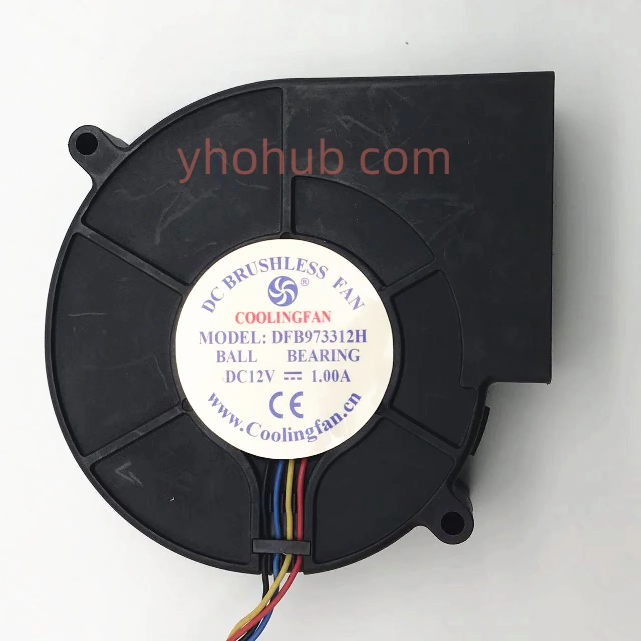Coolingfan Dfb973312h dc 12v 1.00a 97x97x33 mm Ventilador de Refrigeração do Servidor de Fios