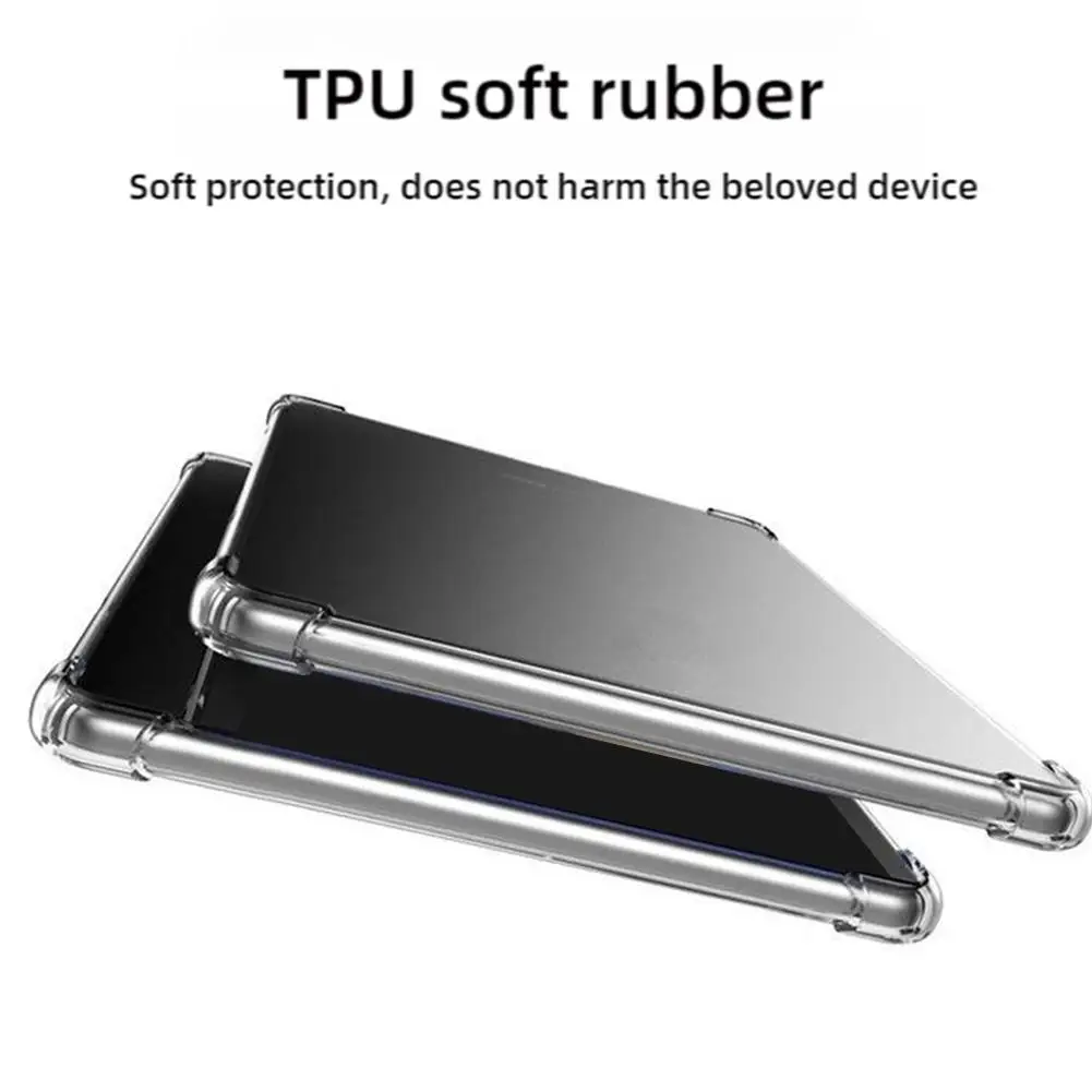 Ereader Case Pocketbook Verse Pro Color Silicone Protective Case EBook Clear TPU Back Cover Anti Drop Shockproof Protector Shell