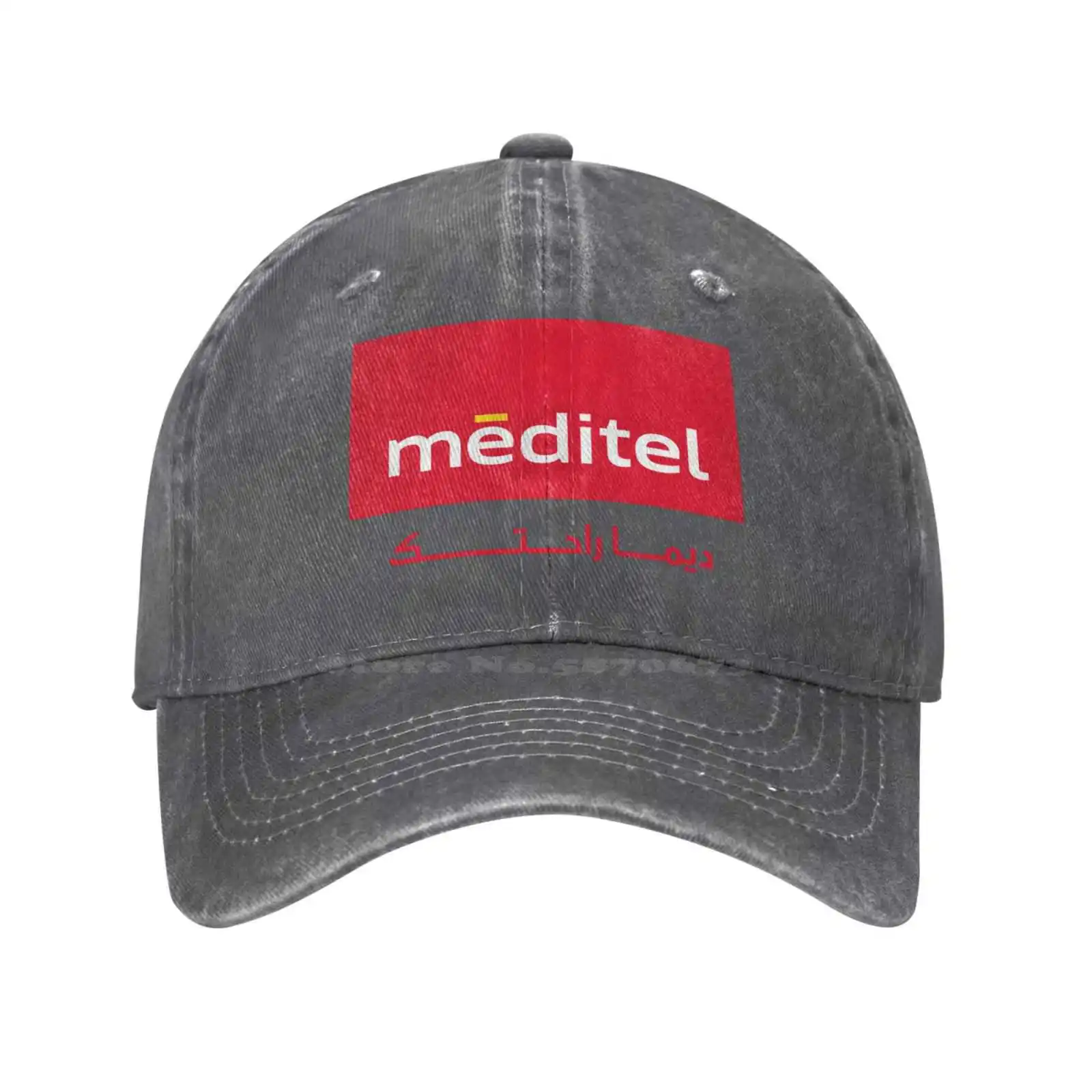 

Meditel Logo Fashion quality Denim cap Knitted hat Baseball cap