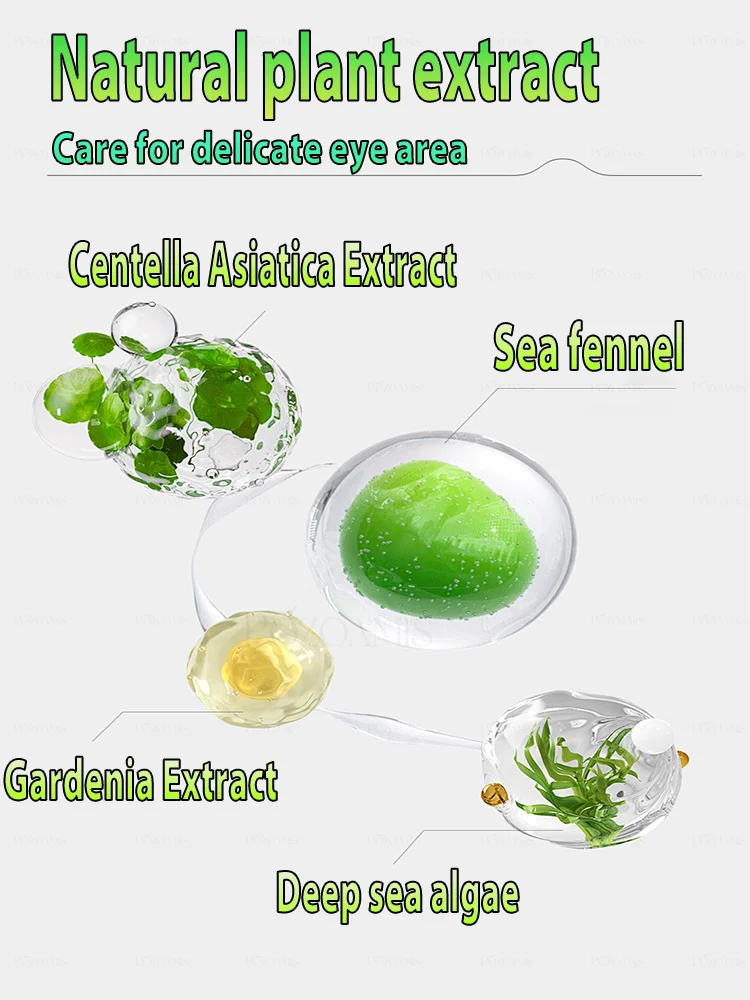 Eye cream anti wrinkle brightens and removes dark circles