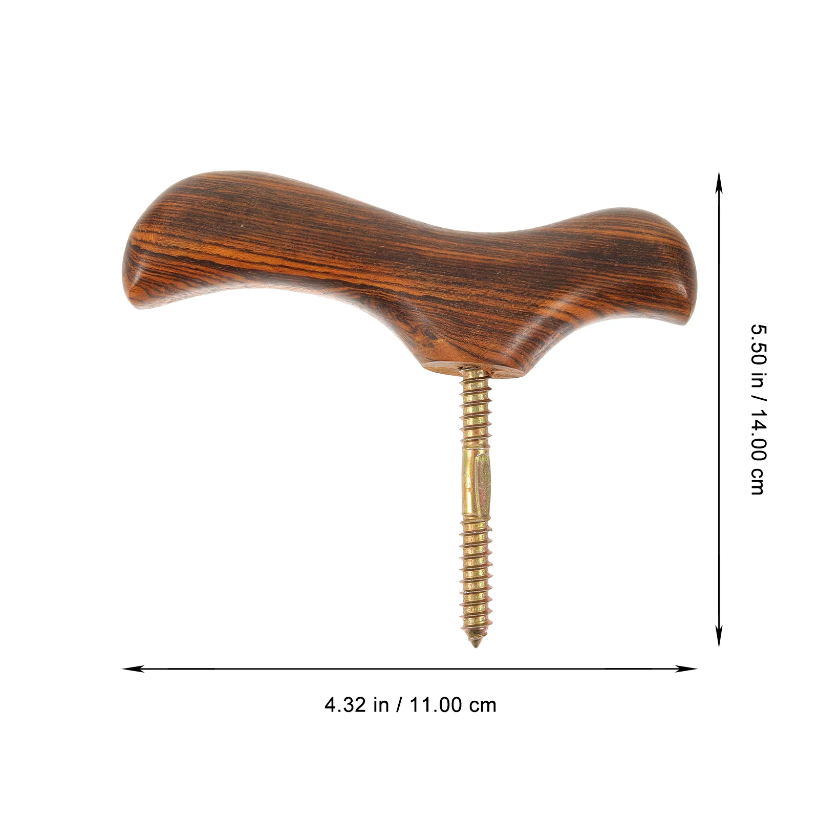 Walking Cane Handle Wooden Cane Handle Wood Polished Knob Stick