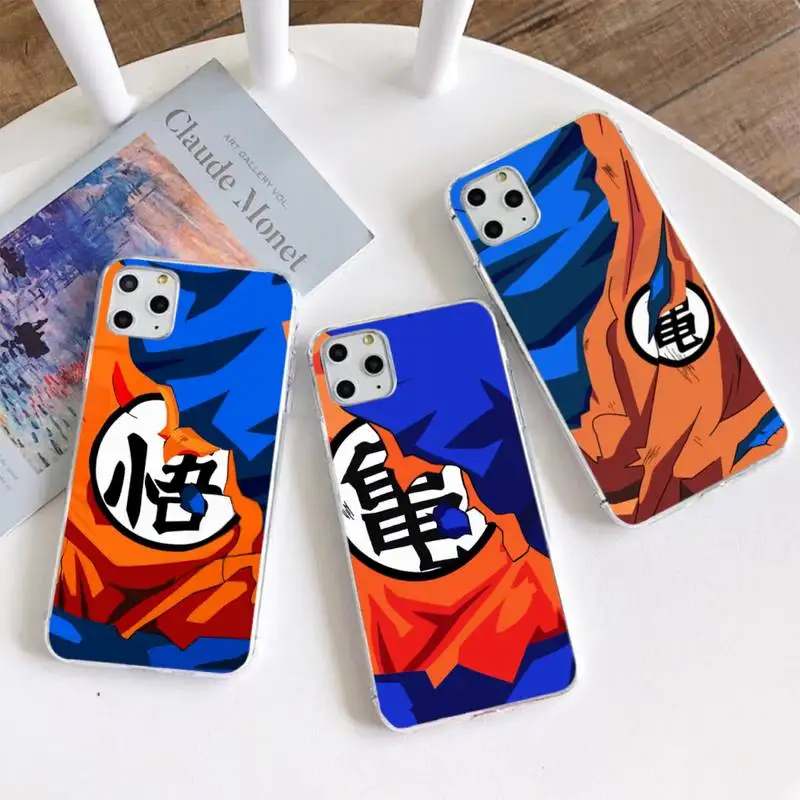 

Чехол для телефона с аниме «Драконий жемчуг Z» для iphone 14 Plus 13 12 Mini 11 Pro Max XS X XR, мягкий прозрачный чехол