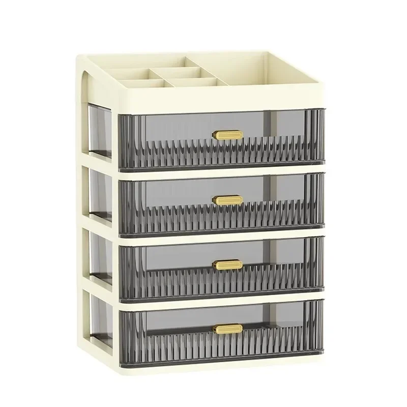 Drawer Storage Desk Organizer Stationery Transparent Office Supplies Organizers Accessories Box Plastic Organizing Boxes School