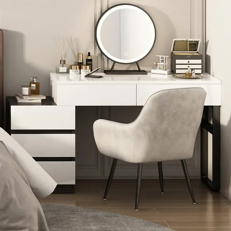 

Официальный роскошный туалетный столик HOOKI, современный минималистичный комод, шкаф для хранения, встроенный шкафчик 2021 высокого разрешения