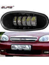  2PCS Car LED DRL Fog Light Assembly Headlight New Russian Version All Aluminum Front Work Light for Daewoo Chevrolet lanos sens 