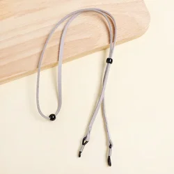 Premium Leather Anti-Slip Sunglasses & Eyeglasses Holder Necklace - Unisex (Grey)