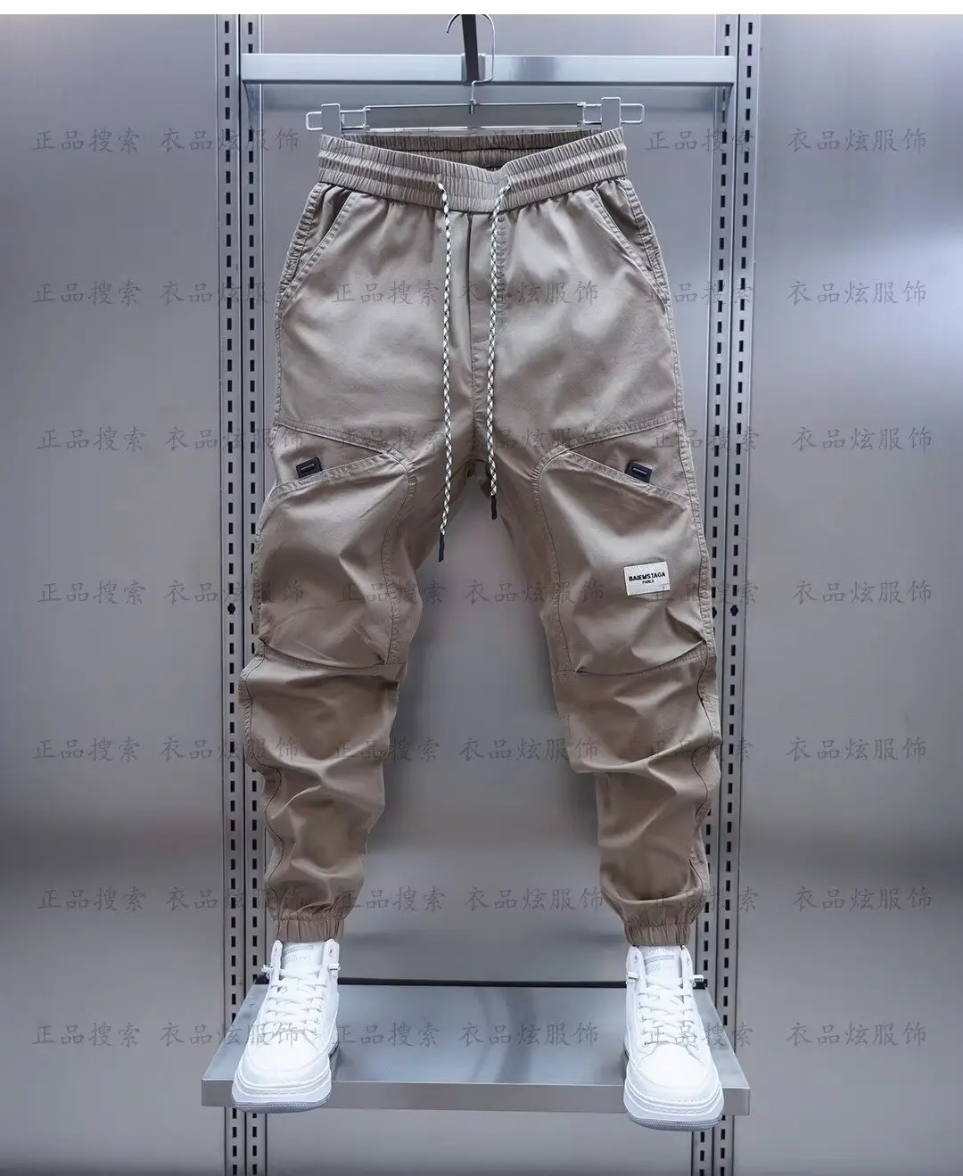 Luxury Cargo Harem Pants Outdoor Camping Sports Casual Pants Jogger Sweatpant korean Fashion High Quality Brand Men's Clothing 3