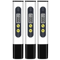 TDS Meter Digital Water Tester 0-9990ppm Drinking Water Quality Analyzer Monitor Filter Rapid Test Aquarium Hydroponics Pools 1