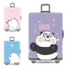 Cartoon Bear Luggage Protective Cover High Elasticity Painting Pattern Trolley Suitcase Dust Sleeves Dacron Travel Accessories 2