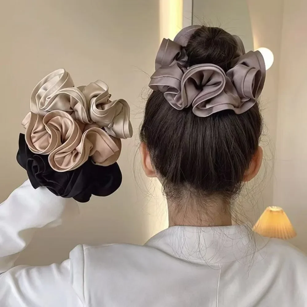 Stylish Korean Fashion Satin Hair Tie