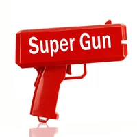 Super Money Gun Shooter Toys Game Spray Banknote Party Wedding Birthday Funny Supply Gift Electric Silent Toy 100 Cash Paper 4