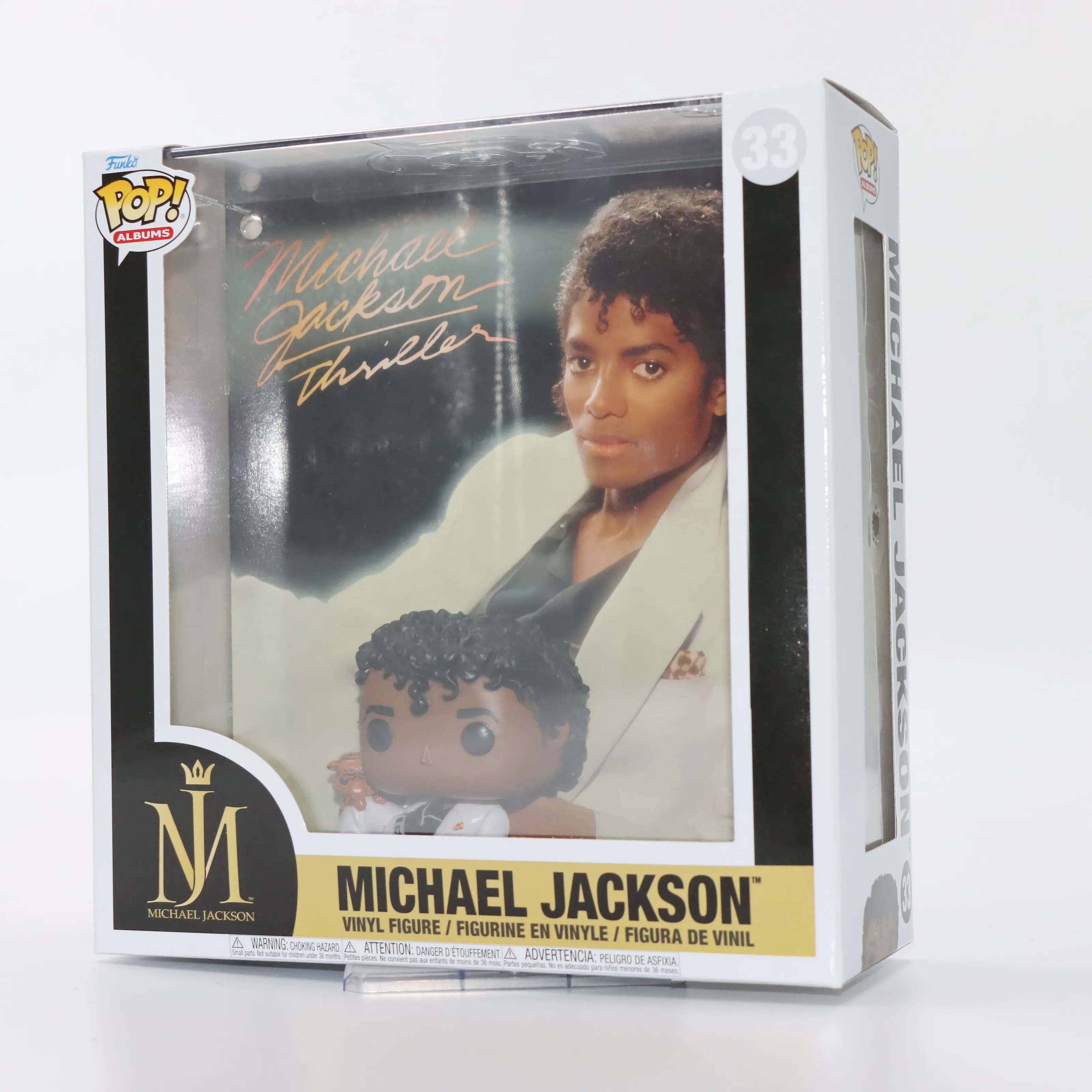 Original Funko Pop Michael Jackson  Anime Action Figure Album Cover MJ Rock Singer Collectible Model Ornaments Toy Gifts