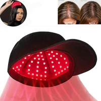 660nm 850nm lumière rouge thérapie capillaire infrarouge capuchon de croissance des cheveux pour la repousse des cheveux Anti perte de cheveux détendre soin du cuir chevelu chapeau Anti cheveux 2025 2
