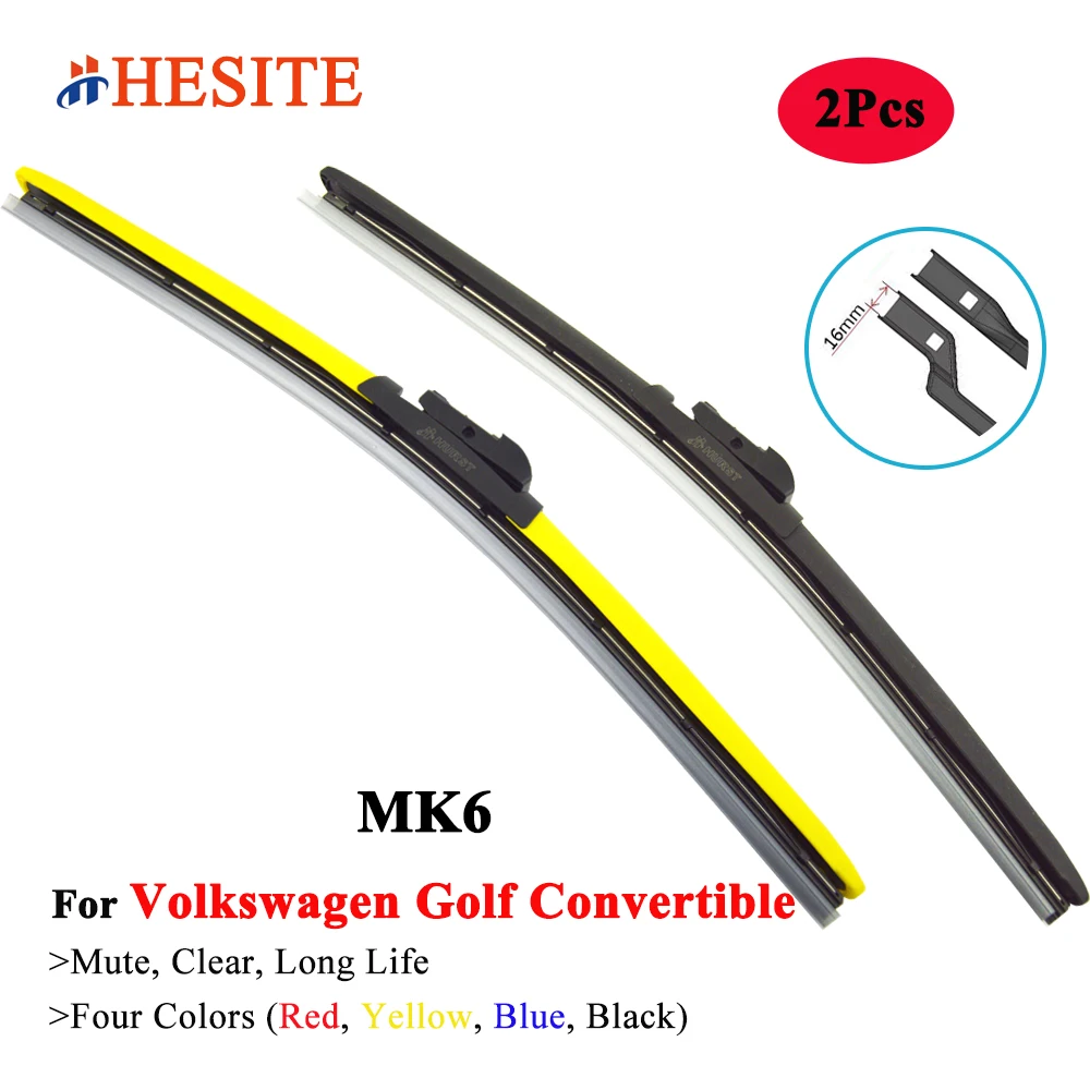 Hesite Colorful Car Windshield Wiper Blades For Vw Volkswagen Golf