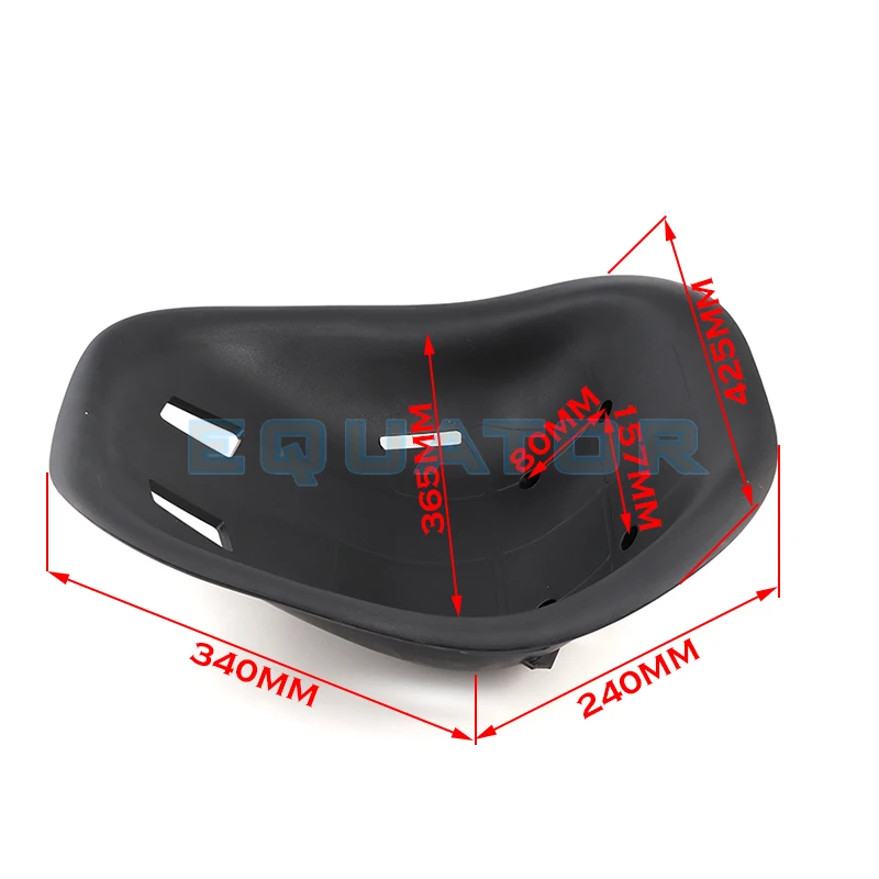 Large Size Racing Go Kart Sprint Track Seat Kit Moto Racing Kit Karting Seat Drift Car 1PCS