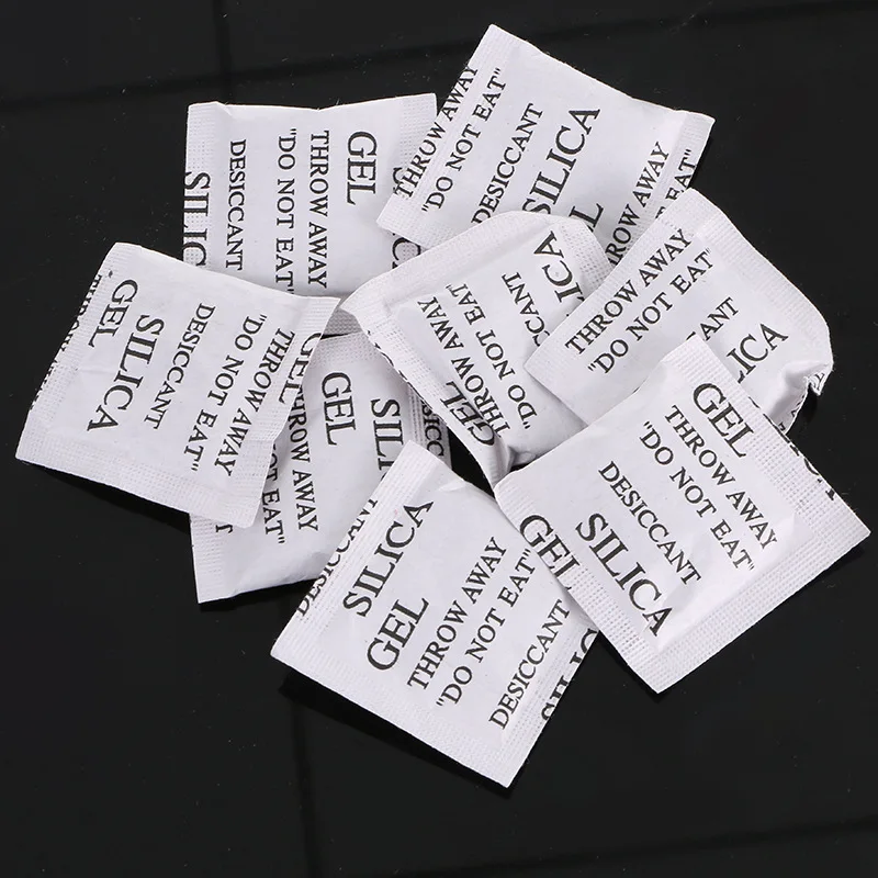 Silica Gel Sachets Desiccant Pouches Safe and Non-toxic Desiccant Wardrobe Dehumidifier Accessories Absorber Bags Silica Gel Desiccant Moisture Absorber Bag Moisture Absorber Moisture Absorbing Bag 30 Packs