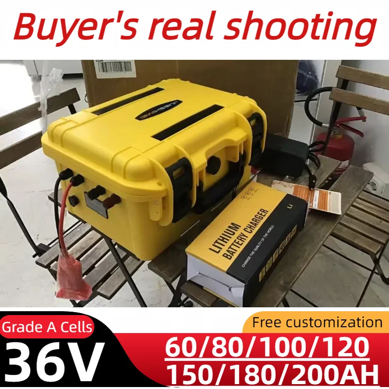 36V Rechargeable Power System for Solar Backup and Energy Storage