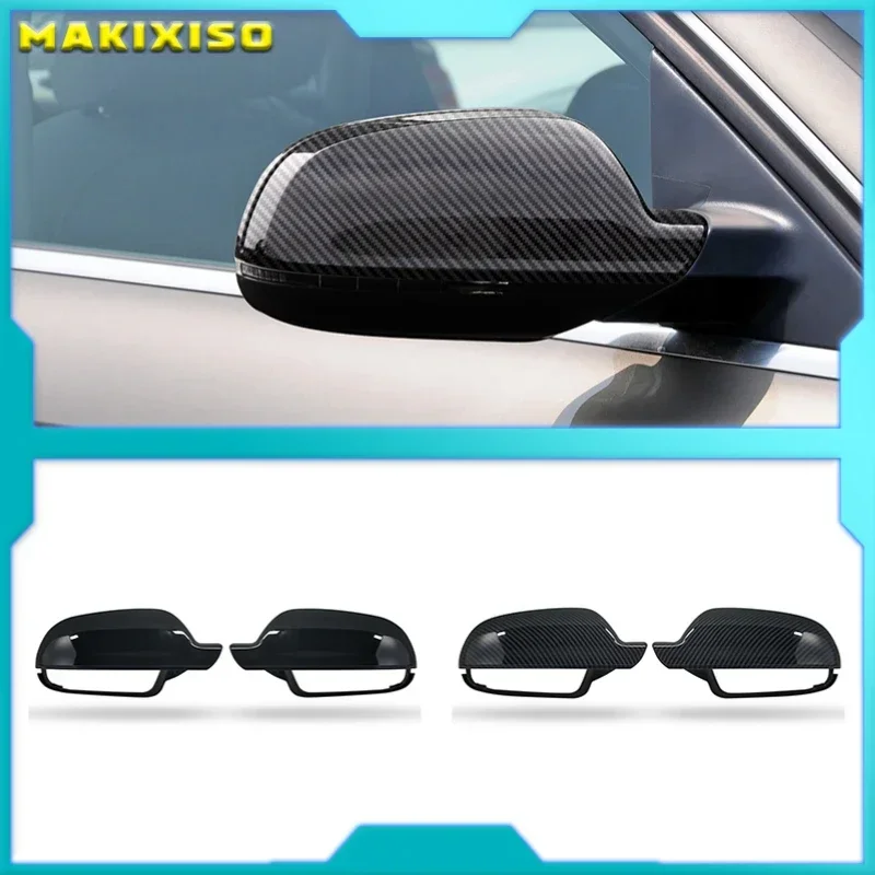 

Левый Правый глянцевый яркий черный чехол для зеркала заднего вида для Audi A4 B8.5 S4 2011-2016 A3 8P 2010-2013 A5 S5 2010-2016