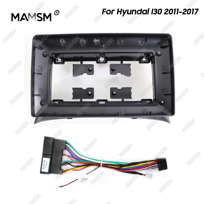 

MAMSM 9 Inch Car Frame Fascia Adapter Android Radio Dash Fitting Panel Kit For Hyundai i30 GD Elantra GT i-30 2012 2013-2017