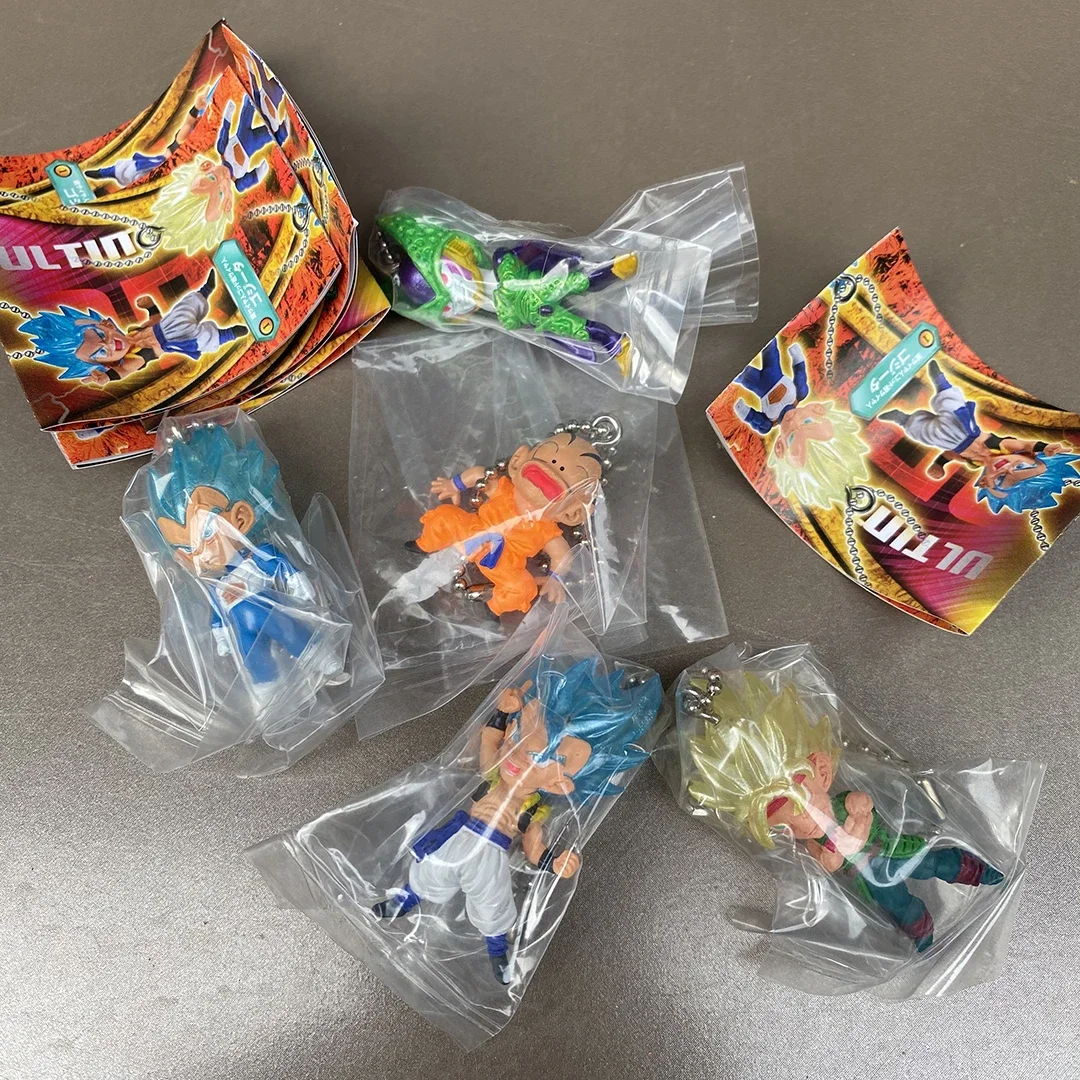 バンダイ-ドラゴンボールudmカプセルキーホルダー、ソン悟空