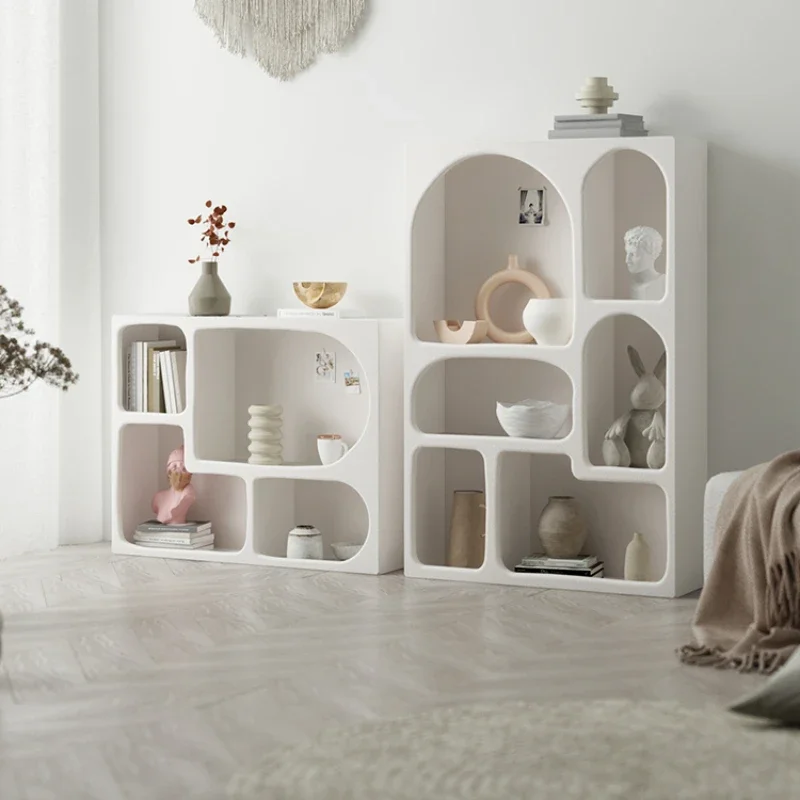 Student Bookcases Living Room Furniture Book Shelf Bedroom Storage Type Box Library Armarios Para Salon White Home Cabinet Rack