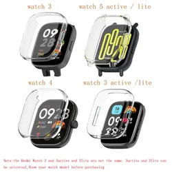 All-in-One TPU Screen Protector Case for Smartwatches: Full Coverage Protective Shell (Tr)