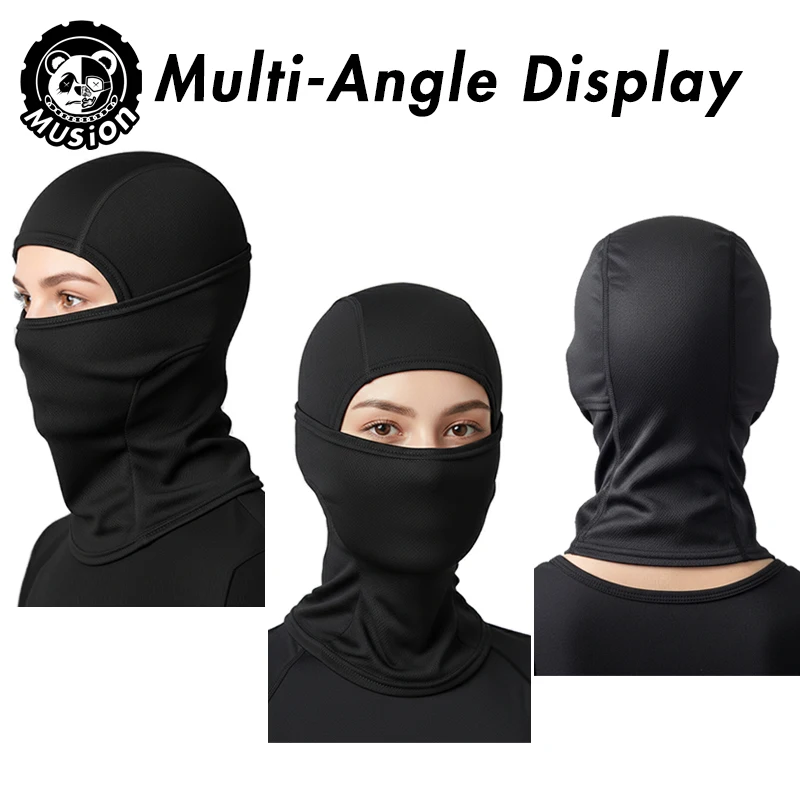 Women Cycling Face Mask Musion Balaclava Multi Functional One Piece Headscarf Scarf Windproof Dustproof Sunscreen Four Season