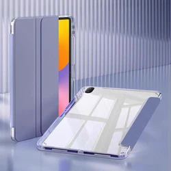 Premium PU Leather Stand Case with Pen Holder for Matepad SE 11 2024 (Lavender gray)