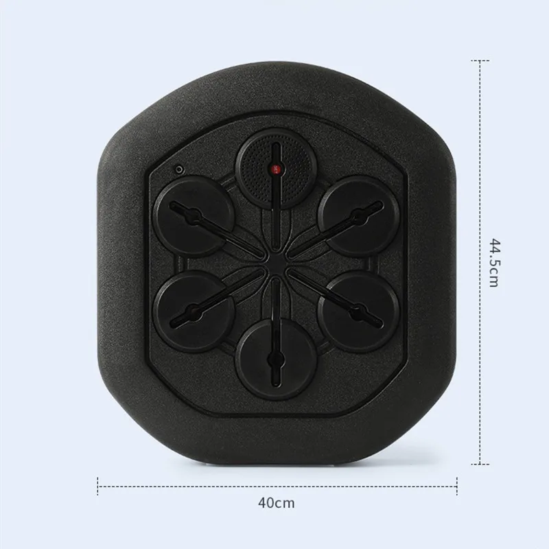 Music Boxing Toys Boxing Training Pad Music Boxing Machine Smart Fun Wall Boxing Training Pad Rechargeable Bluetooth Electronic Wall Target Home Fitness Equipment