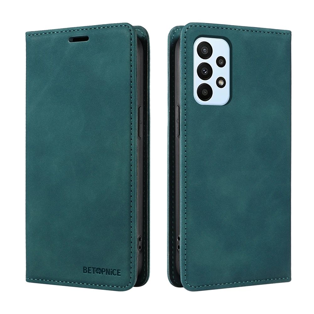 RFID Blocking Magnetic Leather Phone Case