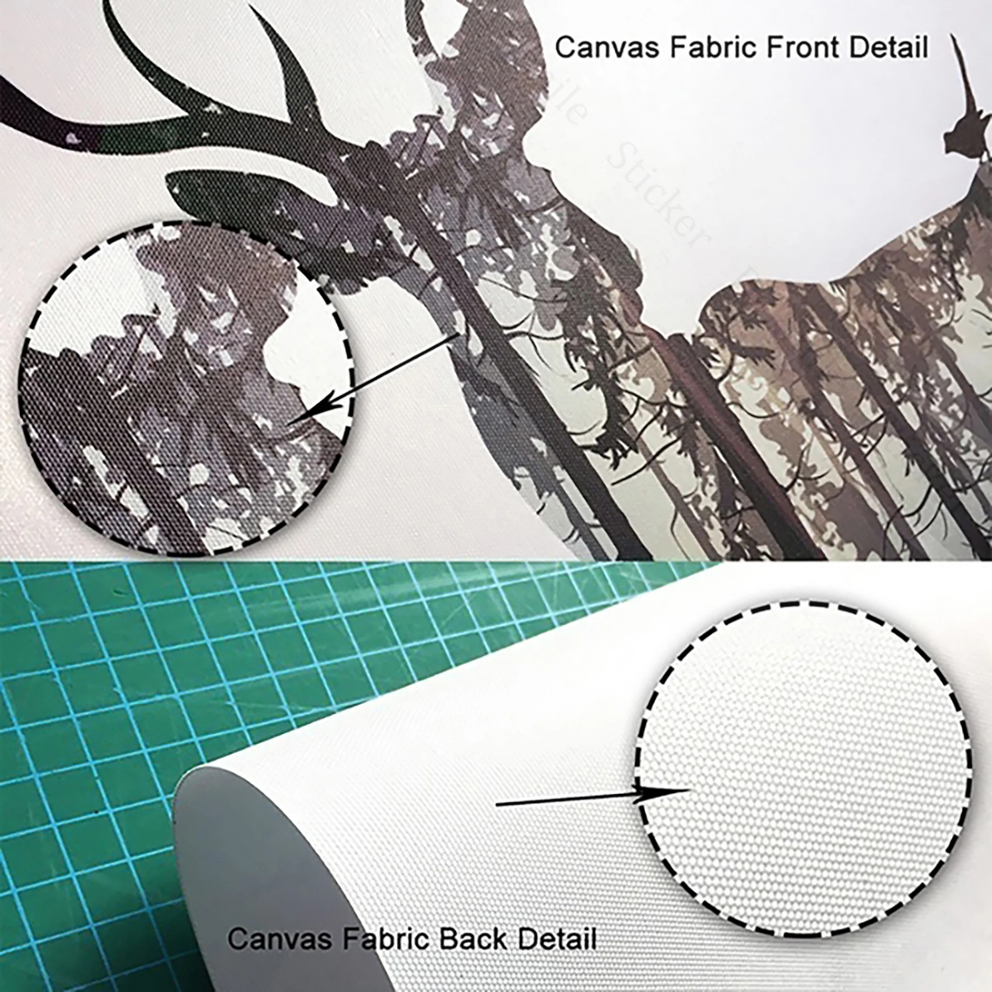 de parede 3d retro árvore natureza cenário