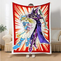 Dark Magician Throws Blanket Super Soft mythical fantasy kawaii Blanket for Travel Bedding CouchBirthday Gift Sofa Bed Blanket 1