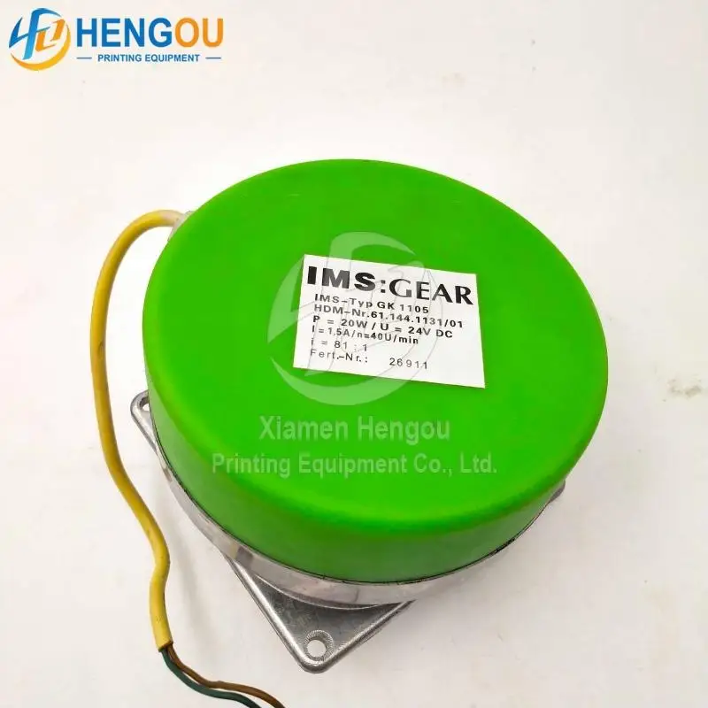 

Original 95% new CD102 SM102 Offset Printing Machine Parts 24V DC motor 61.144.1131 Original