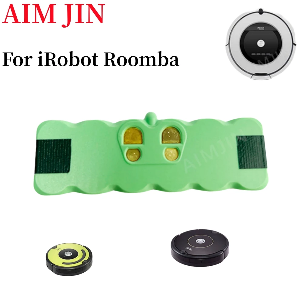 Batteria Sostitutiva Agli Ioni Di Litio 14.4V 6800Mah Per Irobot Roomba 500 600 700 800 Serie Roomba 880 760 530 555 560 581 620