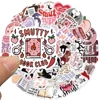 52/102PCS Pink Smutty Romance Bookish Spice Reader Dragon Girl Cartoon Sticker Aesthetic Kindle Ipad Phone Laptop Diary Sticker 4