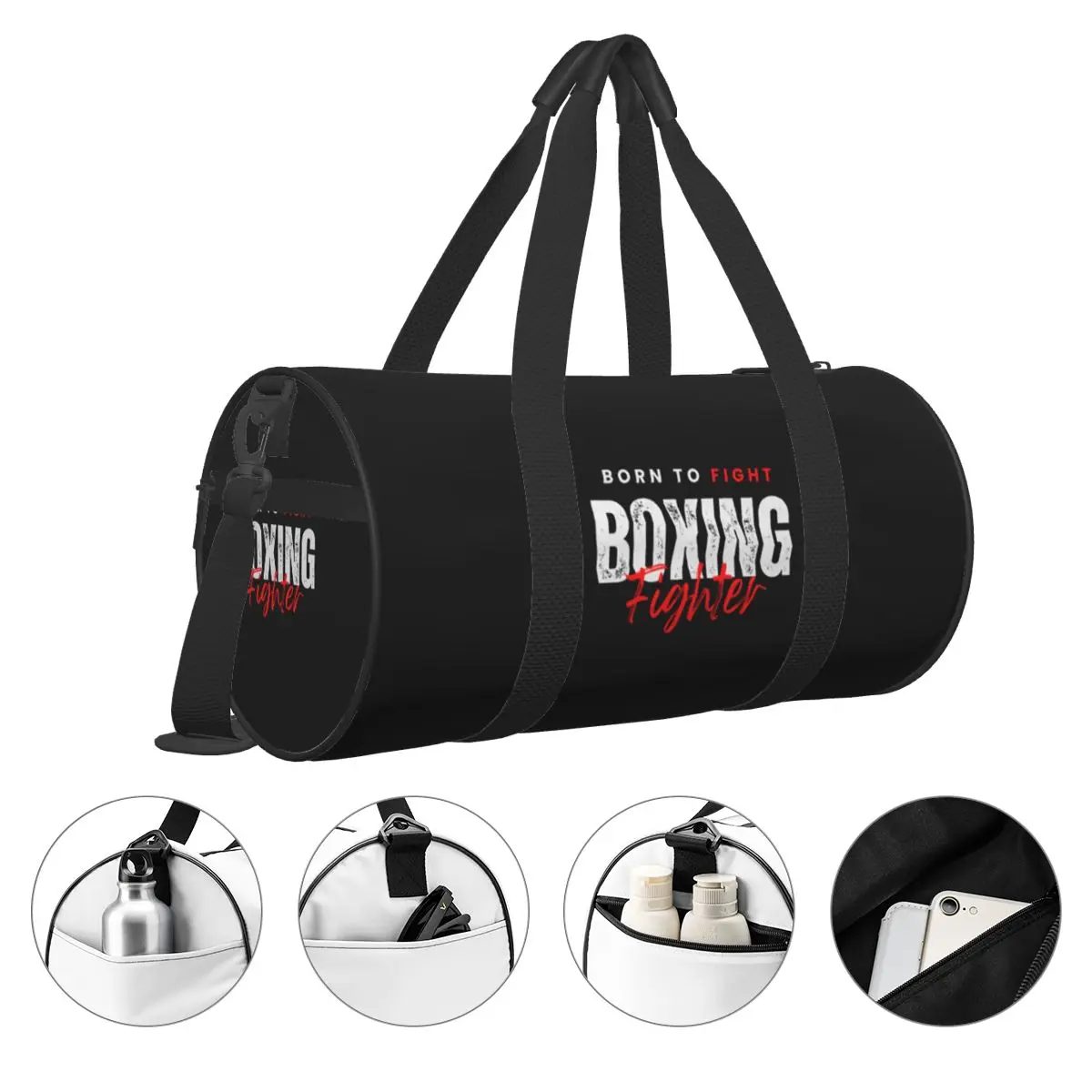 Boxing Kickboxing Gym Bag Martialarts Wrestling Training Sports Bags Male Female Large Novelty Fitness Bag Waterproof Handbags 3