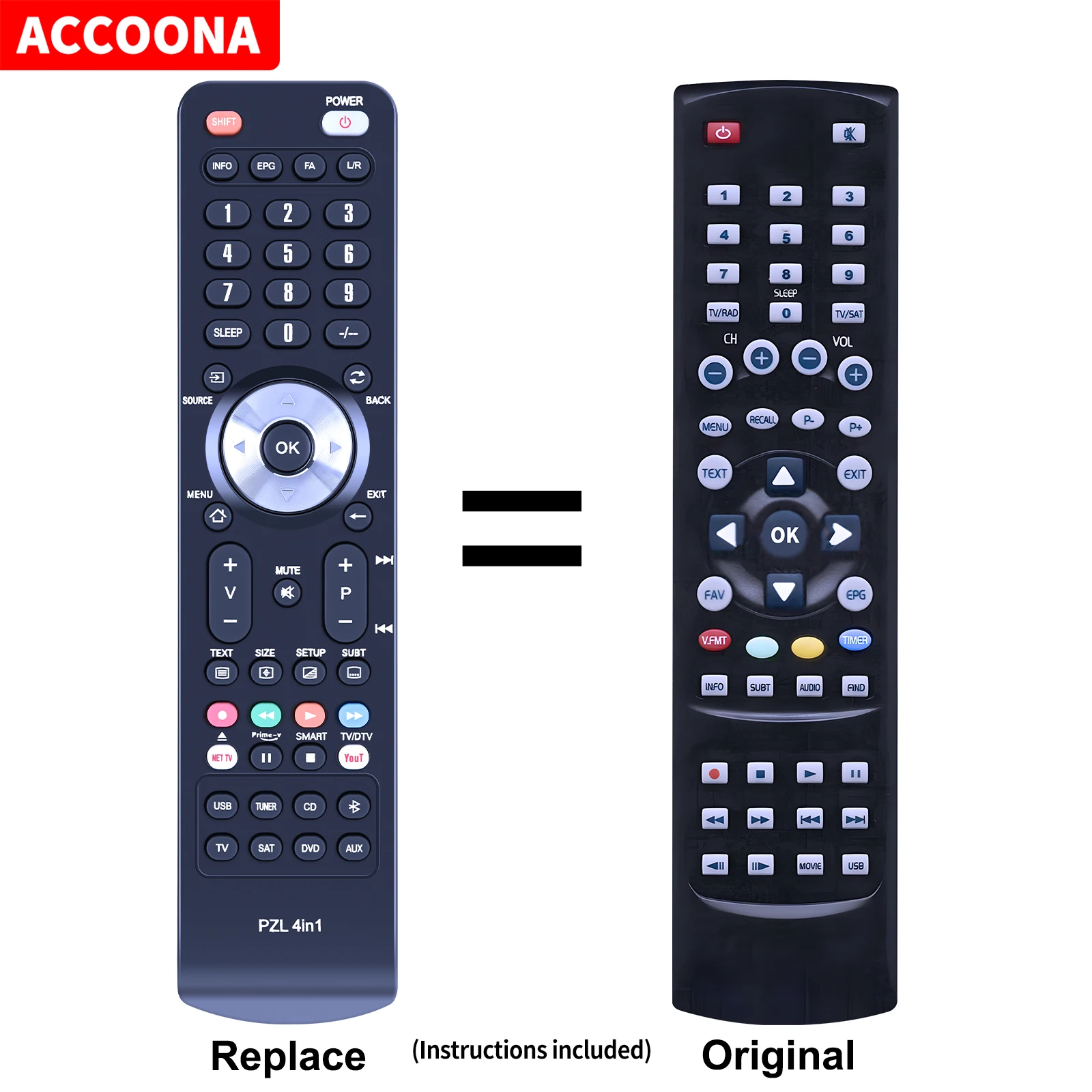 

Пульт дистанционного управления для Comag SL60 SL90 SL100 HD + SL60HD SL90HD SL100HD