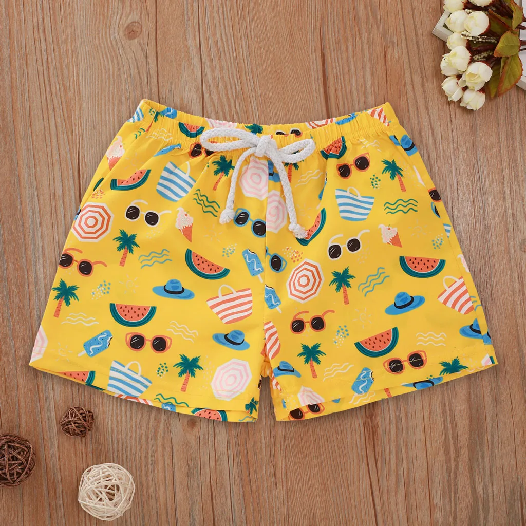Summer Toddler Boys Beach Swimwear Shorts Baby Kids Children Swimming