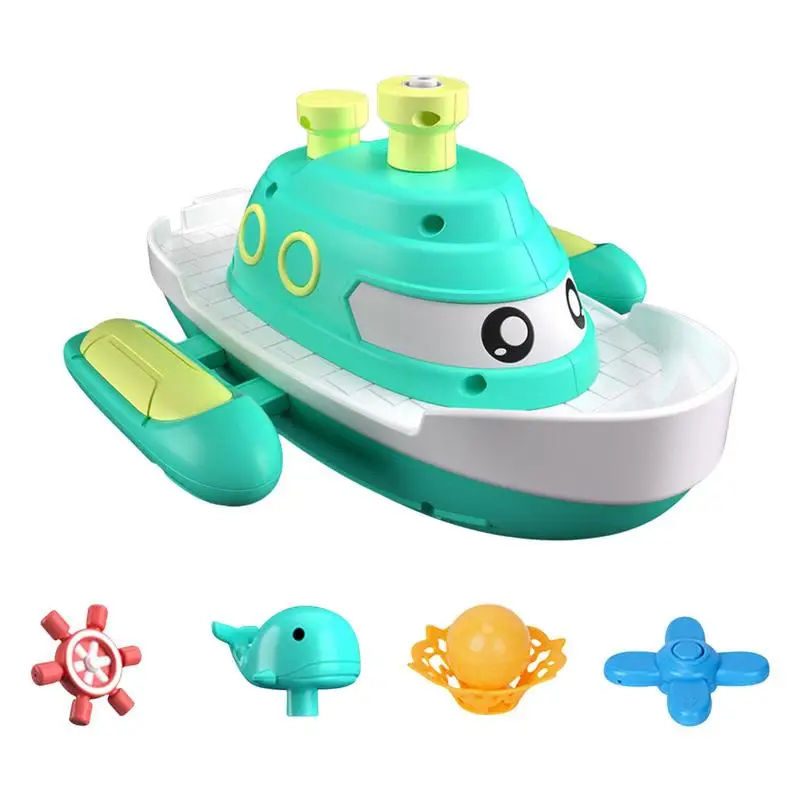 

Bath Tub Toys Automatic Spray Water Bath Shower Toy With 4 Modes Waterproof Spray Water Bath Toy Pool Bathroom Bath Tub Toy