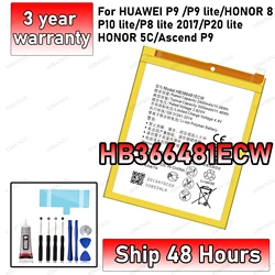 Premium Replacement Battery - High Quality HB366481ECW (Honor 5C)