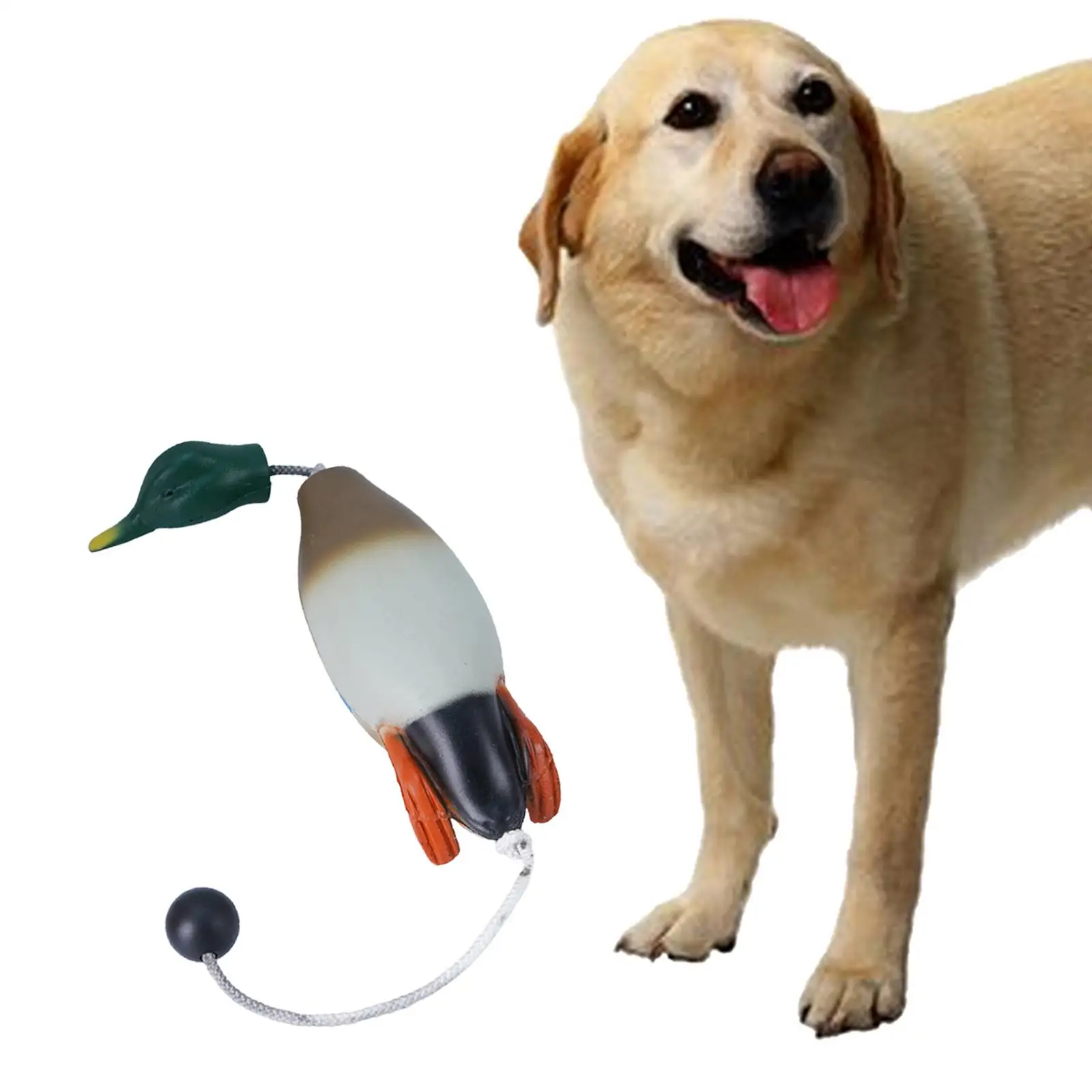 

Dog Chew Toy Mallard Duck Puppy Chew Toys for Aggressive Chewers Small Dogs