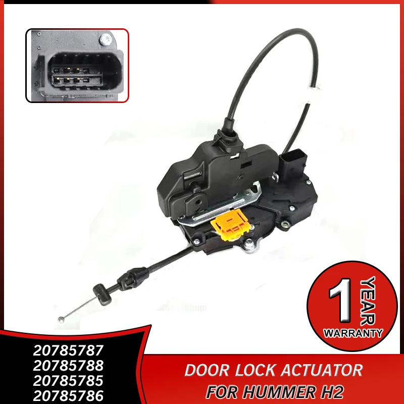 

Front Rear Left Right Door Lock Actuator for Hummer H2 2008 2009 Accessories 20785787 20785788 20785785 20785786