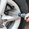 Car Wheel Cleaning Brush Profession Tire Auto Cleaning Detailing Care Wet  Dry Wheel Tire Rim Clean Brush Goods Accessory 1
