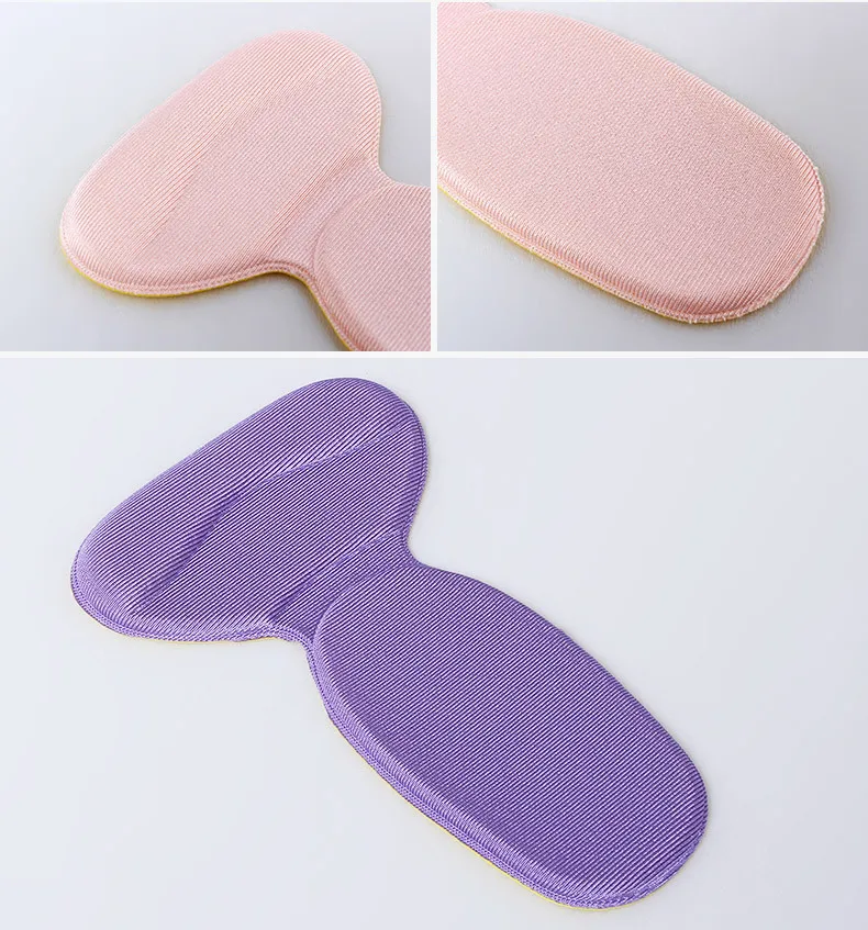 1Pair T-Shape High Heel Grips Liner Arch Support Insoles for Women