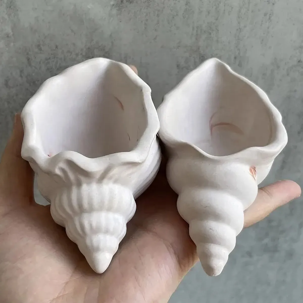 3D Conch Resin Silicone Mould Jewelry Storage Box SeaShell Candle Jar Molds Murex Seashell Soy Wax Mold Beach Decor