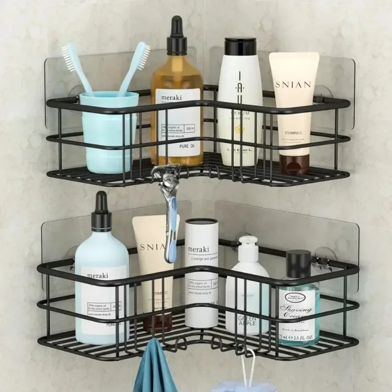 Corner Rack Storage Rack For Kitchen Bathroom Salon