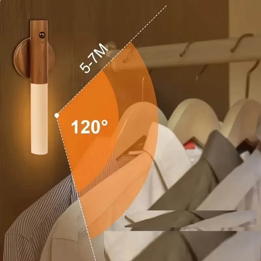 모던 크리에이티브 실내 LED 벽 램프, USB 충전 지능형 LED 조명, 1 PC