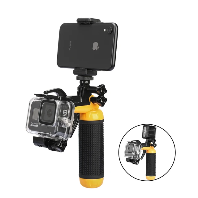 Poignée flottante à eau pour caméra d'action, accessoires flottants pour Go  Pro Gopro fore8 7 6 5 4 Xiaomi Yi 4K SJ4000 SJ5000 - AliExpress